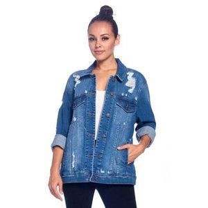 Your Boyfriend's Jean Jacket - Medium Wash